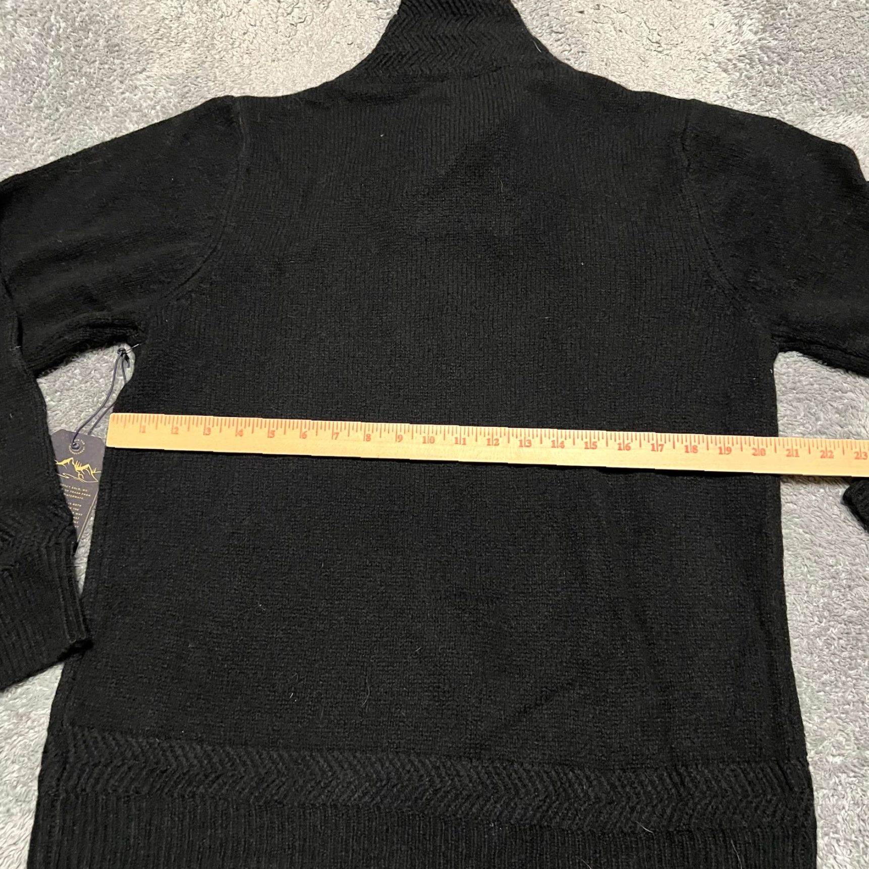 United By Blue United by Blue Sweater Mens Large Shetland Wool Black Mountain Run Shirt Pullover Men L Black Mountain Run Size US L / EU 52-54 / 3 - 7 Thumbnail