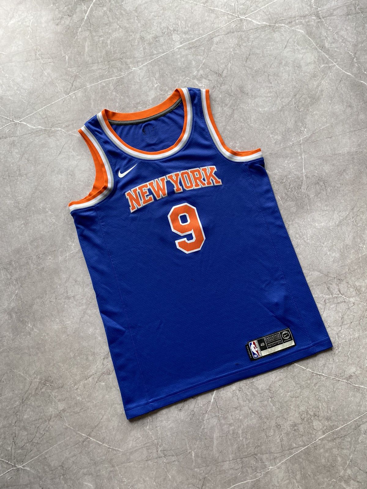 Nike Nike New York Knicks Swingman NBA Jersey RJ Barrett #9 Logo Size US S / EU 44-46 / 1 - 1 Thumbnail