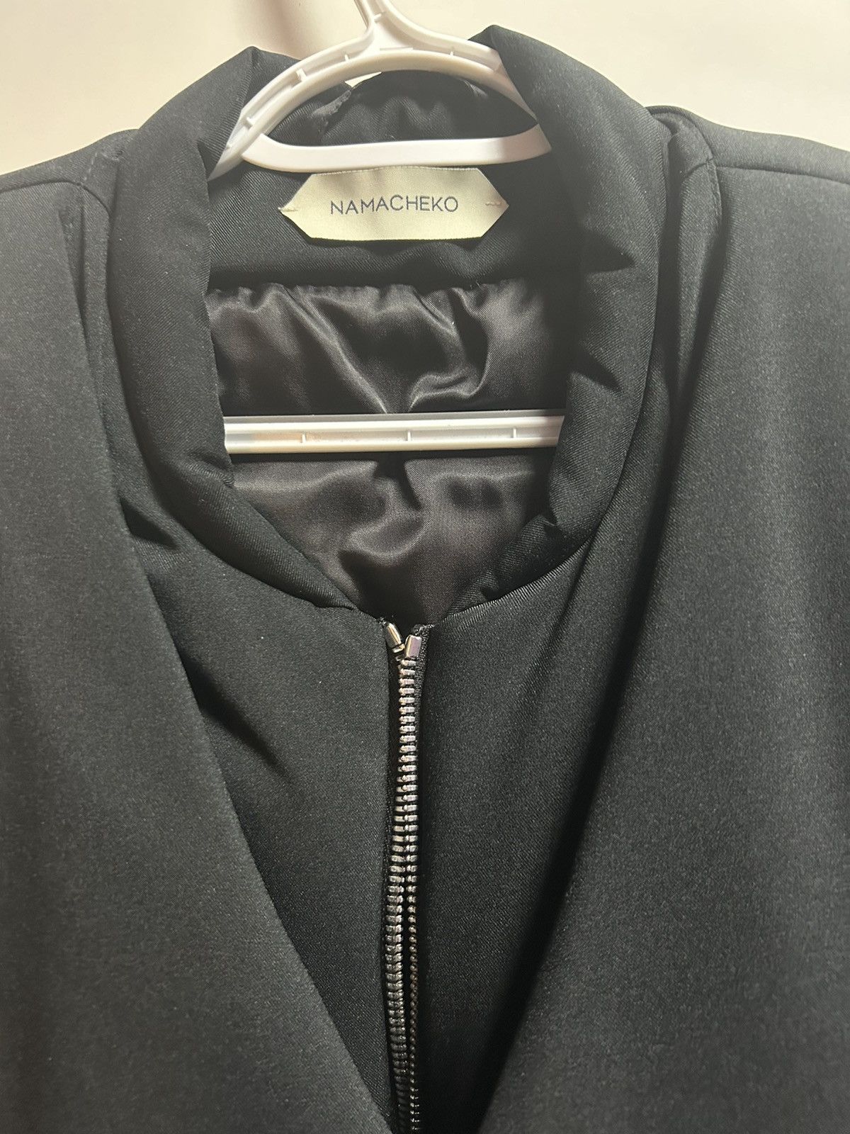 Namacheko Namacheko 18AW Asymmetric bomber jacket size M Size US M / EU 48-50 / 2 - 4 Thumbnail