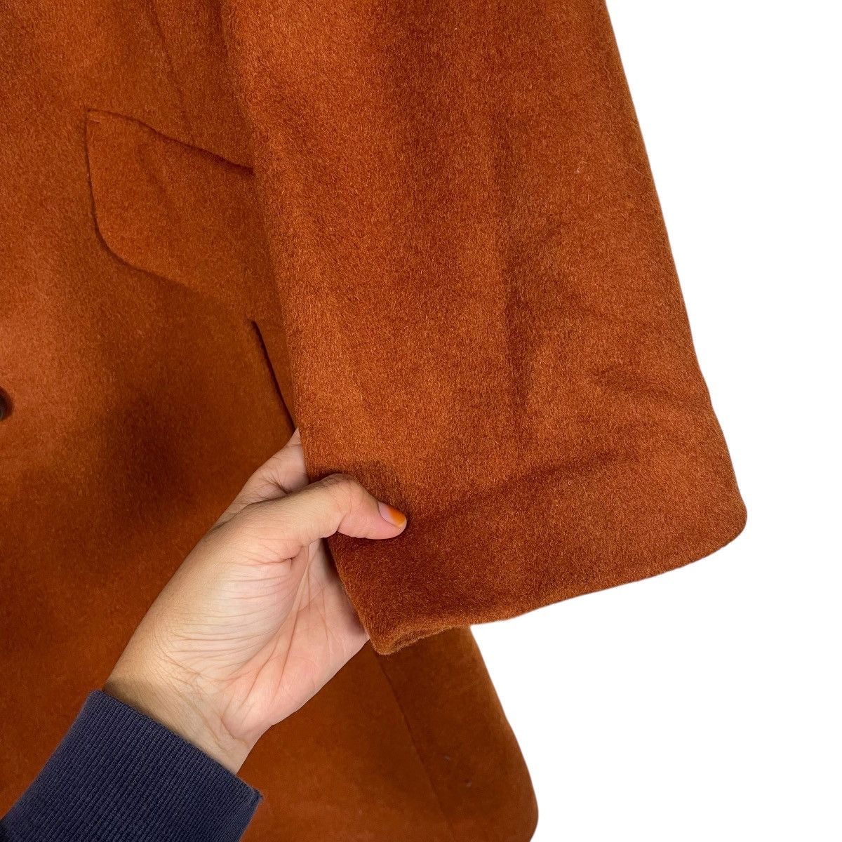 Japanese Brand Tankus Wool Overcoat Size M / US 6-8 / IT 42-44 - 13 Thumbnail