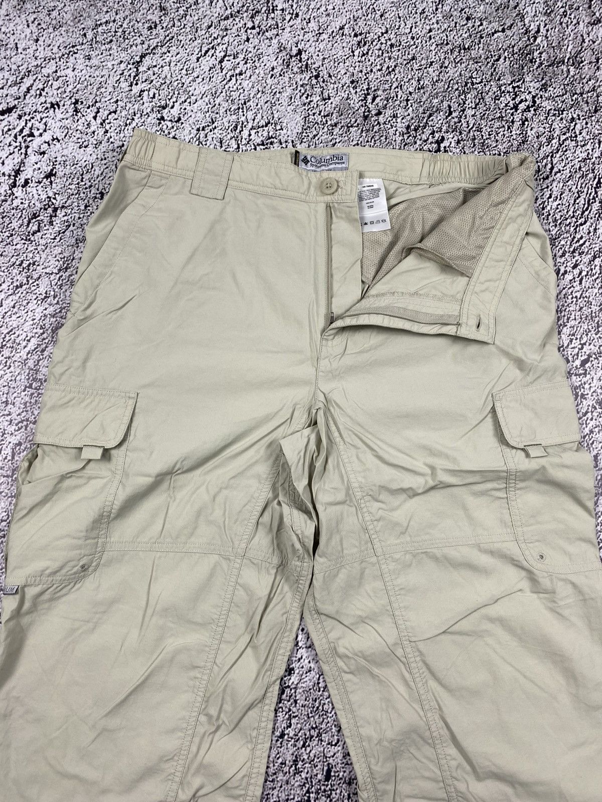 Columbia Vintage Y2K Columbia wide nylon cargo outdoor pants 00s Size US 32 / EU 48 - 2 Thumbnail