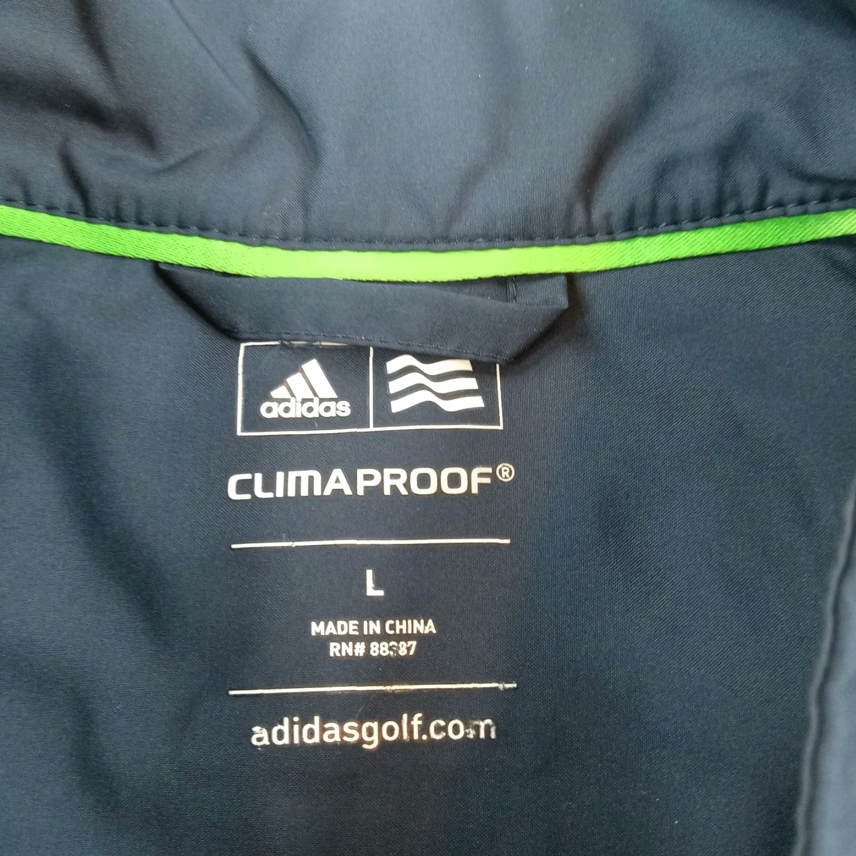 Adidas Adidas Mens Windbreaker Jacket Large Blue Lightweight 1/4 Zip Pullover Size L / US 10 / IT 46 - 5 Thumbnail