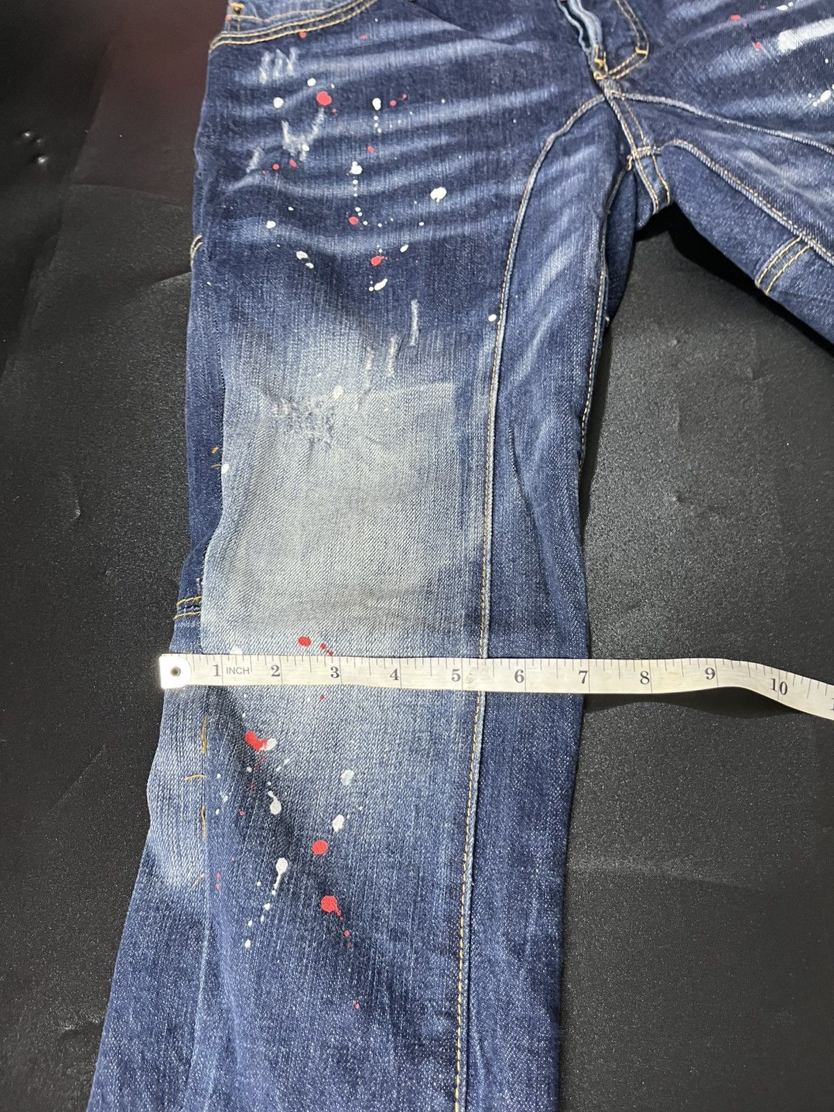Designer × Dsquared2 Dstressed DSquared2 skiny jeans Size US 31 - 13 Thumbnail