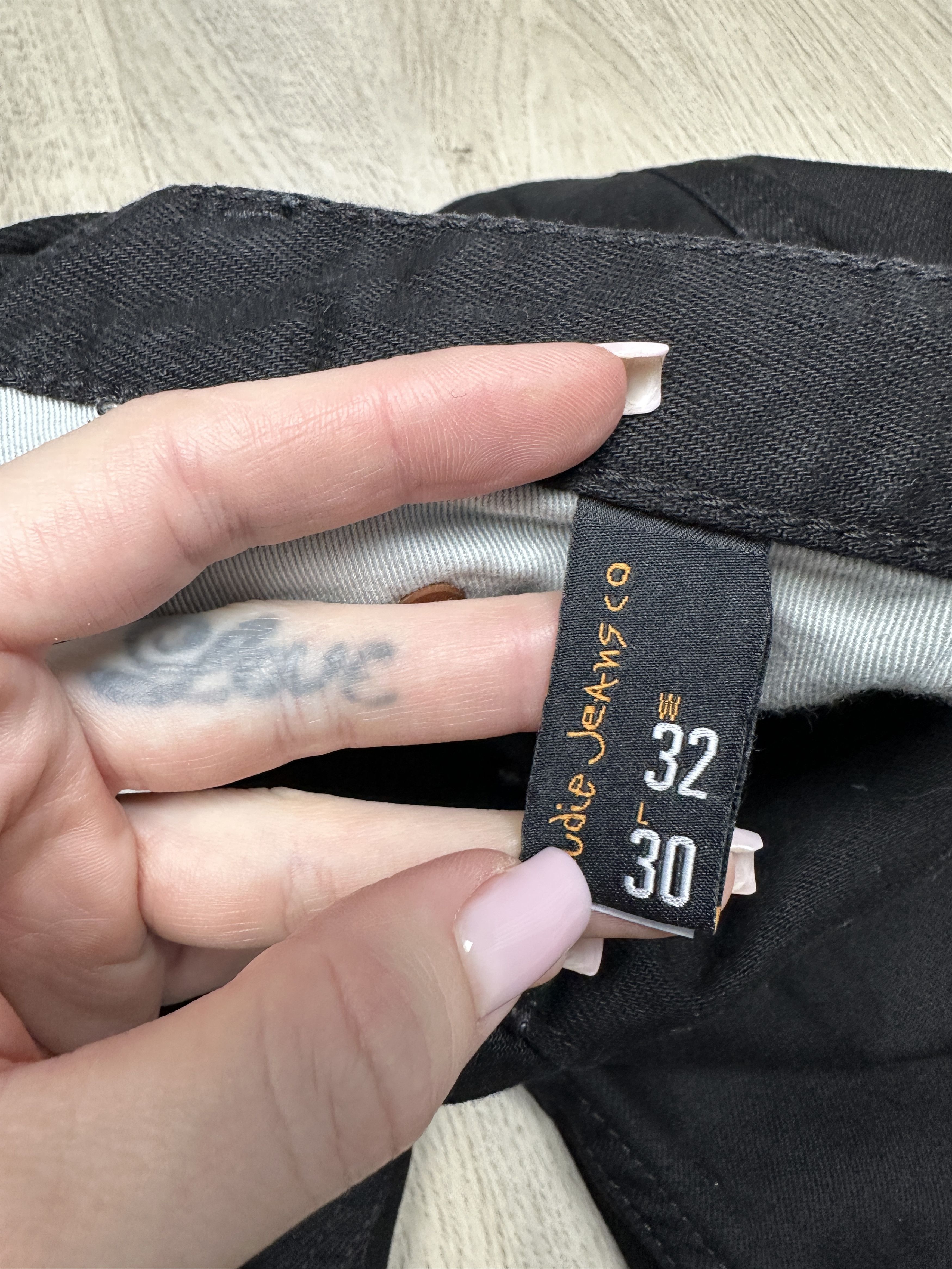 Nudie Jeans Nudie Jeans Lofty Lo Womens Denim Pants Jeans Size 32" / US 10 / IT 46 - 8 Thumbnail
