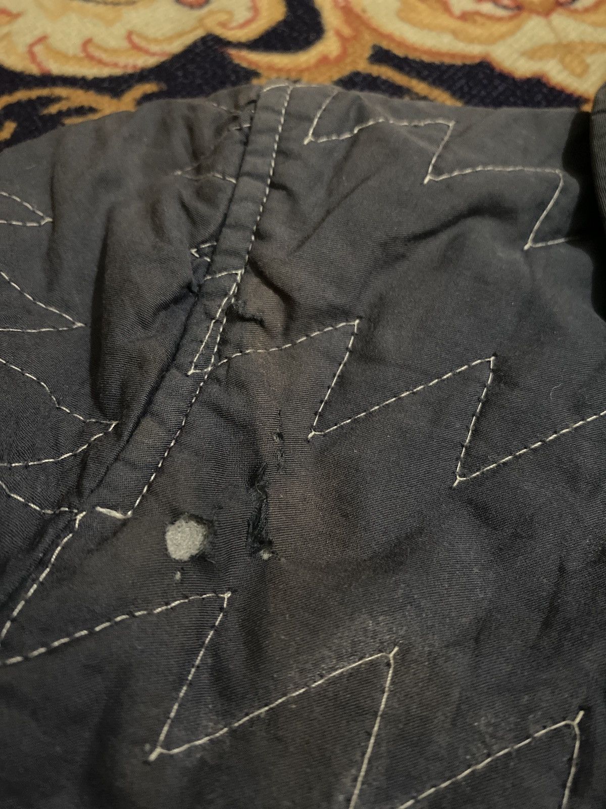 Japanese Brand VINTAGE MINT DESIGN QUILTED JACKET Size US S / EU 44-46 / 1 - 11 Thumbnail