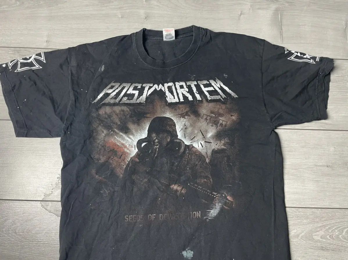 Band Tees Postmortem T-shirt rock band tee size Large Size US L / EU 52-54 / 3 - 3 Thumbnail