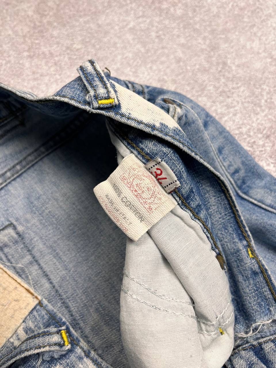 Japanese Brand Vintage Evisu Baggy Shorts Jorts Japanese Denim 34 Y2K Size US 34 / EU 50 - 8 Thumbnail