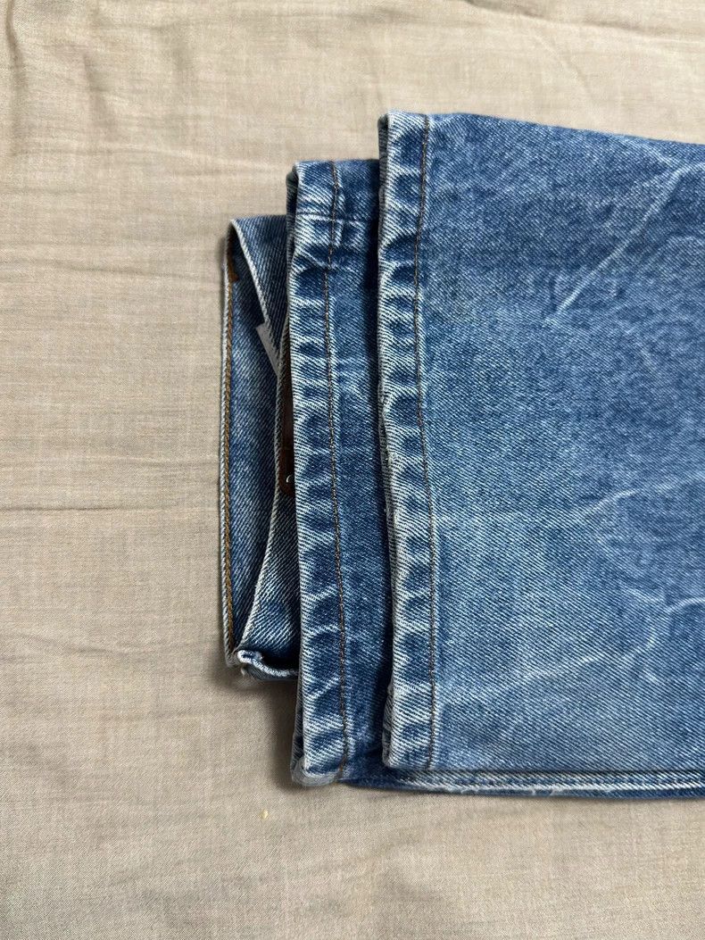 Dries Van Noten Dries Van Noten size:29 Blue wavy loose jeans Size US 29 - 9 Thumbnail