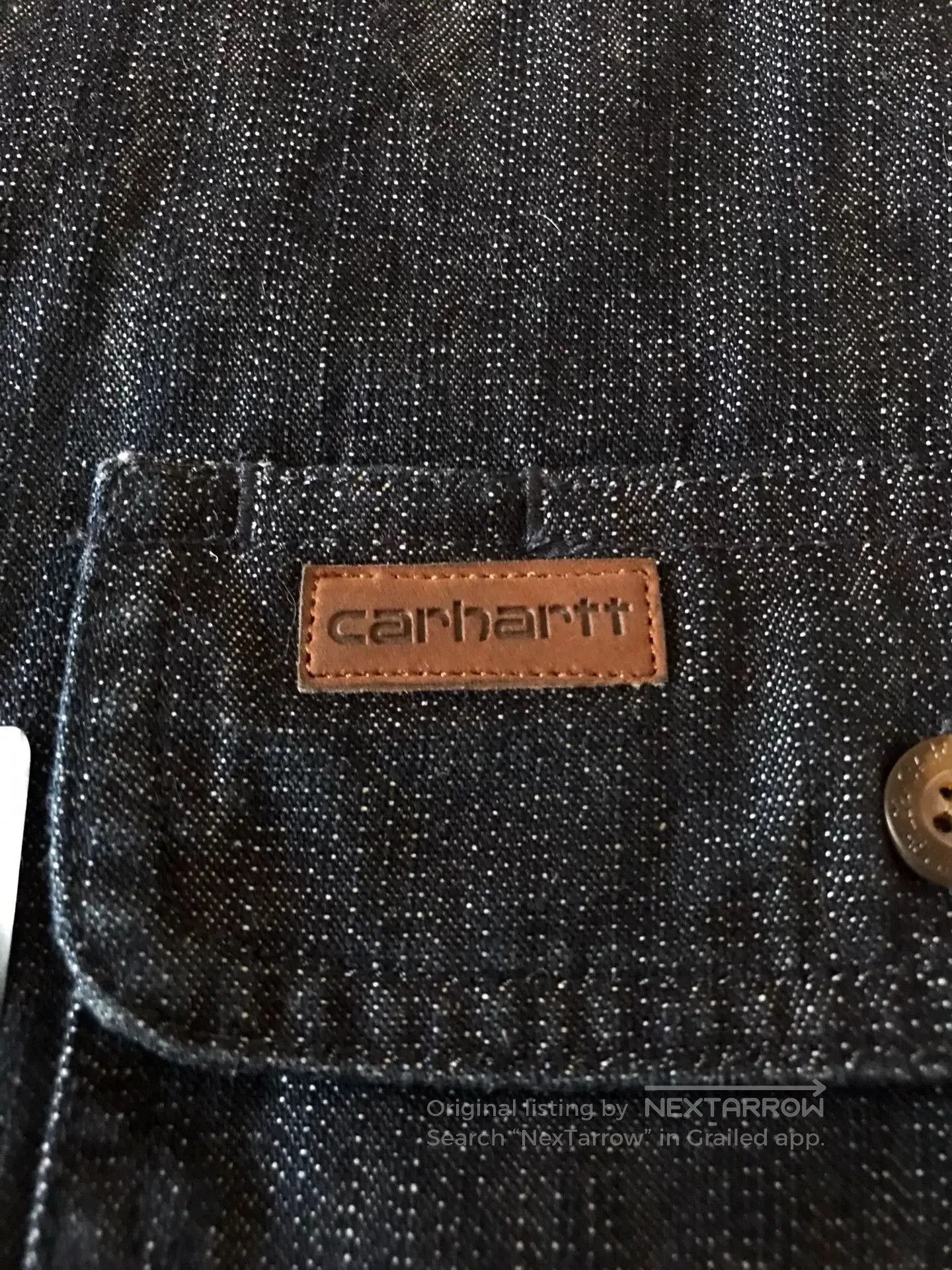 Carhartt Carhartt 100082 Denim Work Shirt. Size US M / EU 48-50 / 2 - 5 Thumbnail