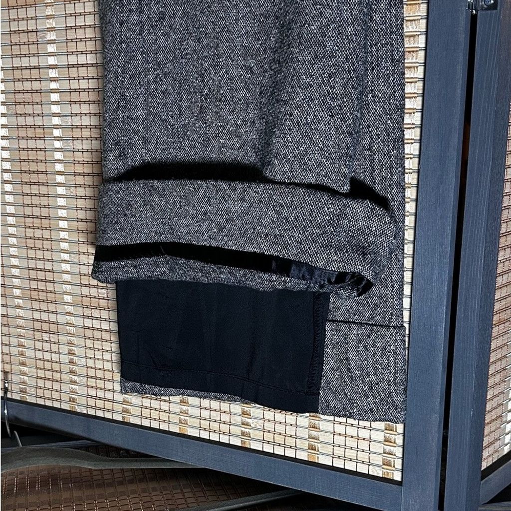 Loft Ann Taylor Loft Julie Wool Blend, Fully-lined Tweed Trousers Size 27" / US 4 / IT 40 - 9 Thumbnail