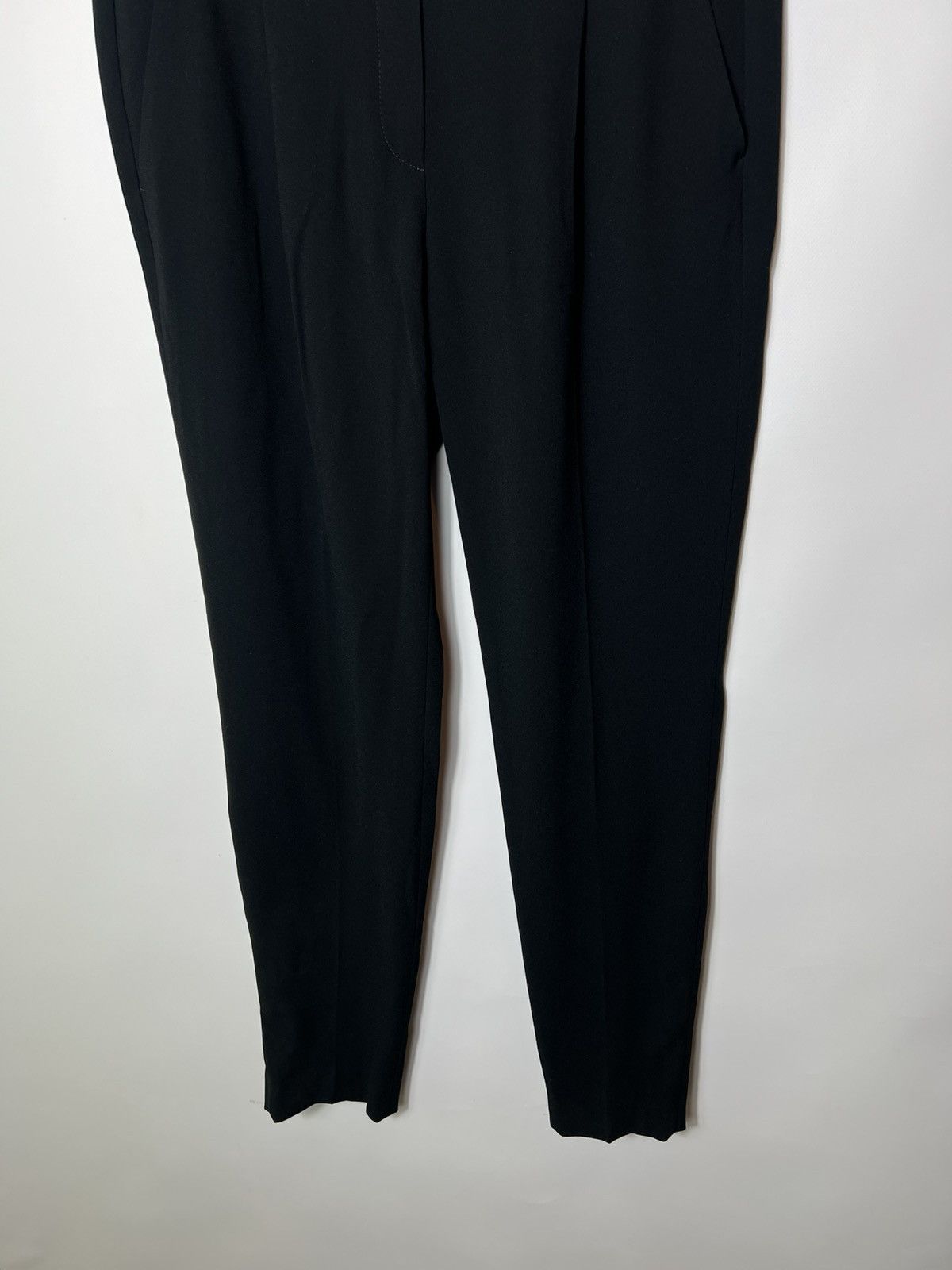 Vintage Vintage luxury designer Rene Lezard Black Womens Pants Size 28" / US 6 / IT 42 - 3 Thumbnail