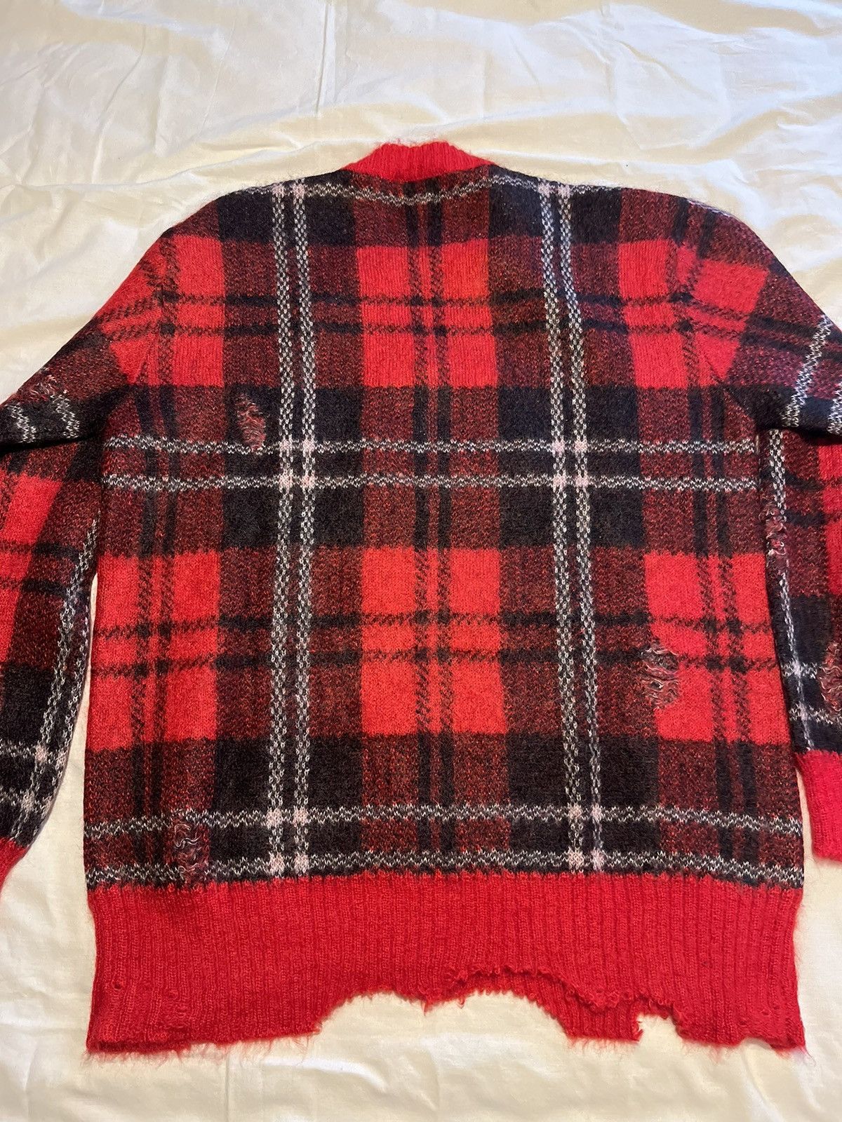 Alexander McQueen Alexander McQueen distressed mohair oversized sweater Size US S / EU 44-46 / 1 - 13 Thumbnail