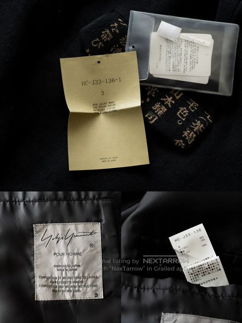 Yohji Yamamoto Yohji Yamamoto Jacket Size US L / EU 52-54 / 3 - 9 Thumbnail