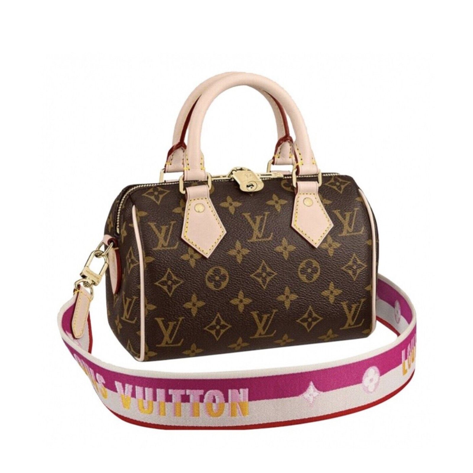 Louis Vuitton Louis Vuitton Speedy Bandouliere 20 Crossbody Fuchsia Size ONE SIZE - 11 Thumbnail