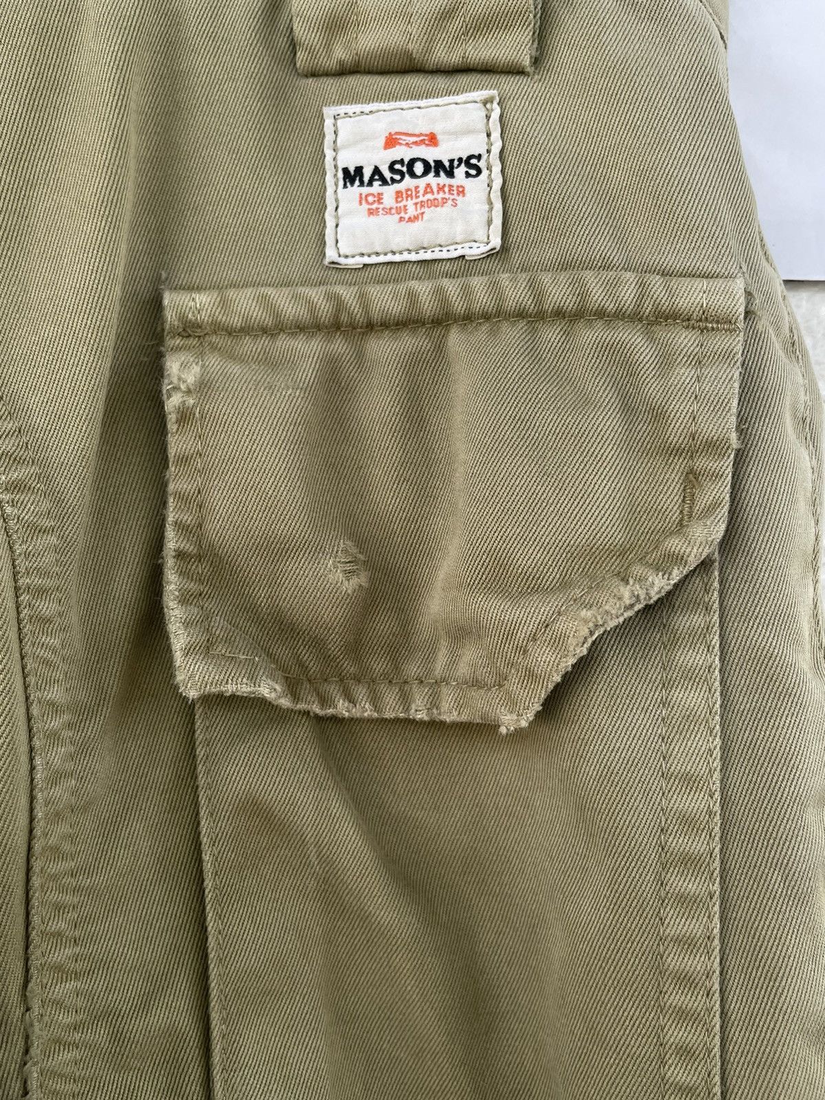 Japanese Brand Vintage Masons Cargo Pant Size US 34 / EU 50 - 14 Thumbnail
