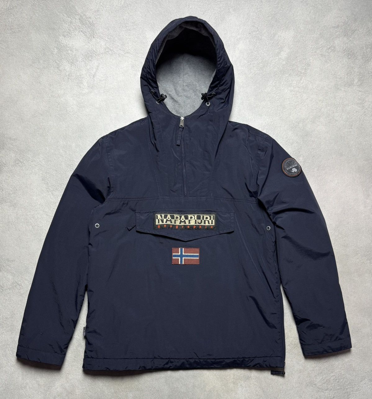 Napapijri Napapijri Rainforest Fleece Lined Anorak Jacket Logo Size US M / EU 48-50 / 2 - 1 Thumbnail