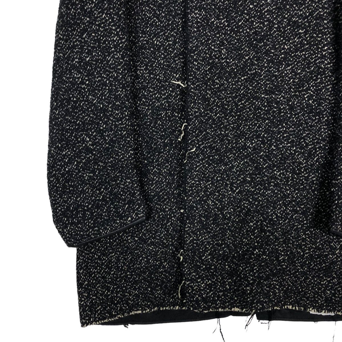Yohji Yamamoto 🔥VINTAGE AW2004 YYPH WOOL JACKET LEATHER POCKET Size US L / EU 52-54 / 3 - 6 Thumbnail