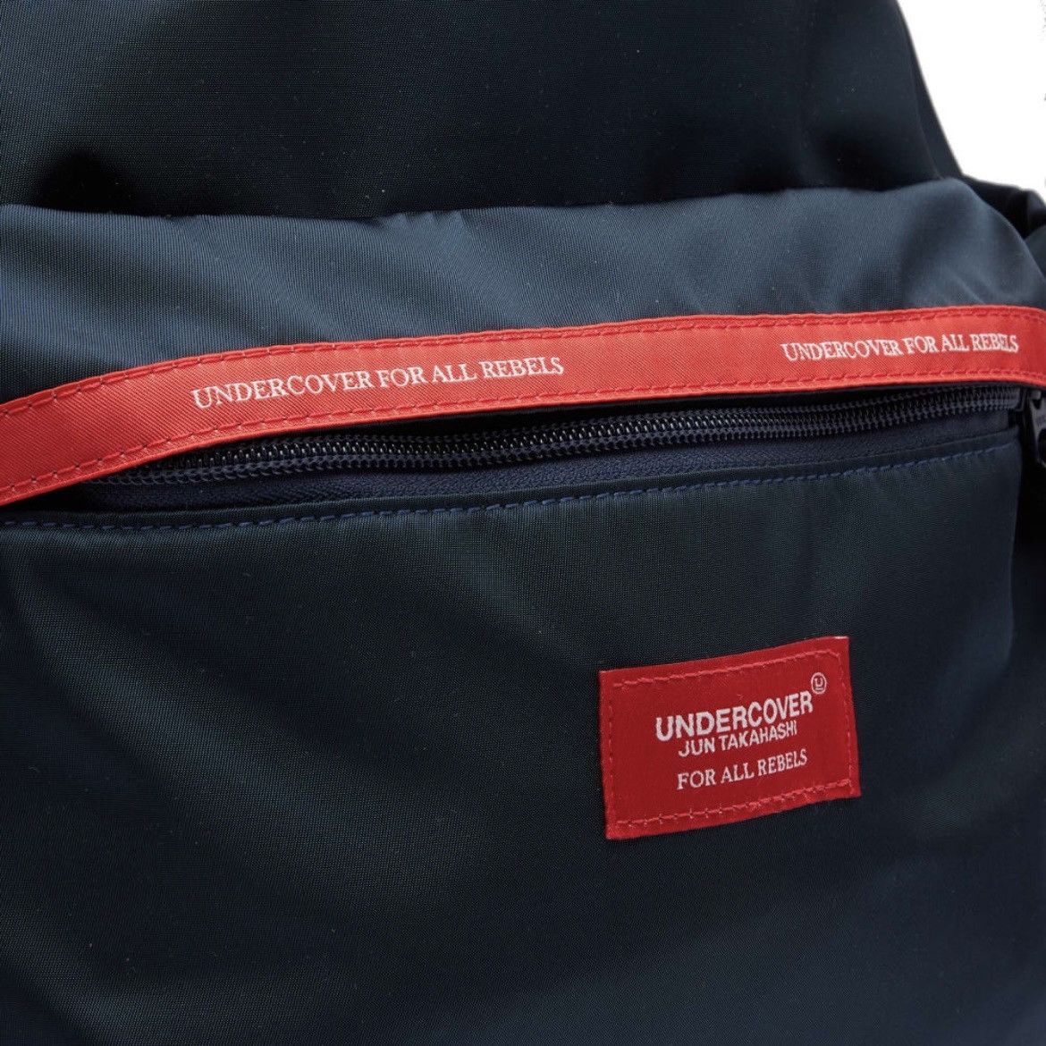 Japanese Brand × Jun Takahashi × Undercover Undercover By Jun Takahashi Nylon Backpack 🎒 Size ONE SIZE - 4 Thumbnail