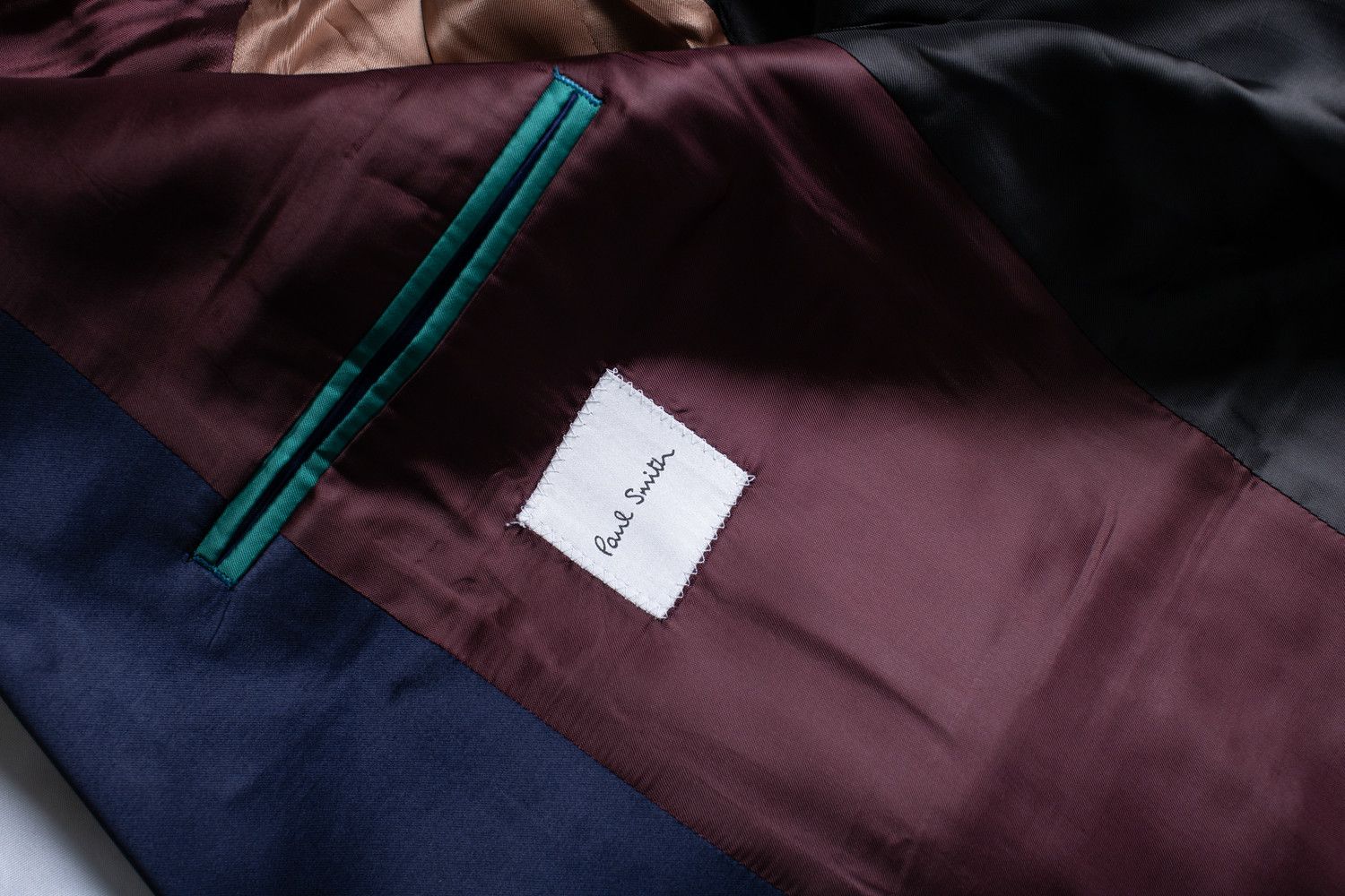 Paul Smith Paul Smith, blue shiny blazer Size 40R - 9 Thumbnail