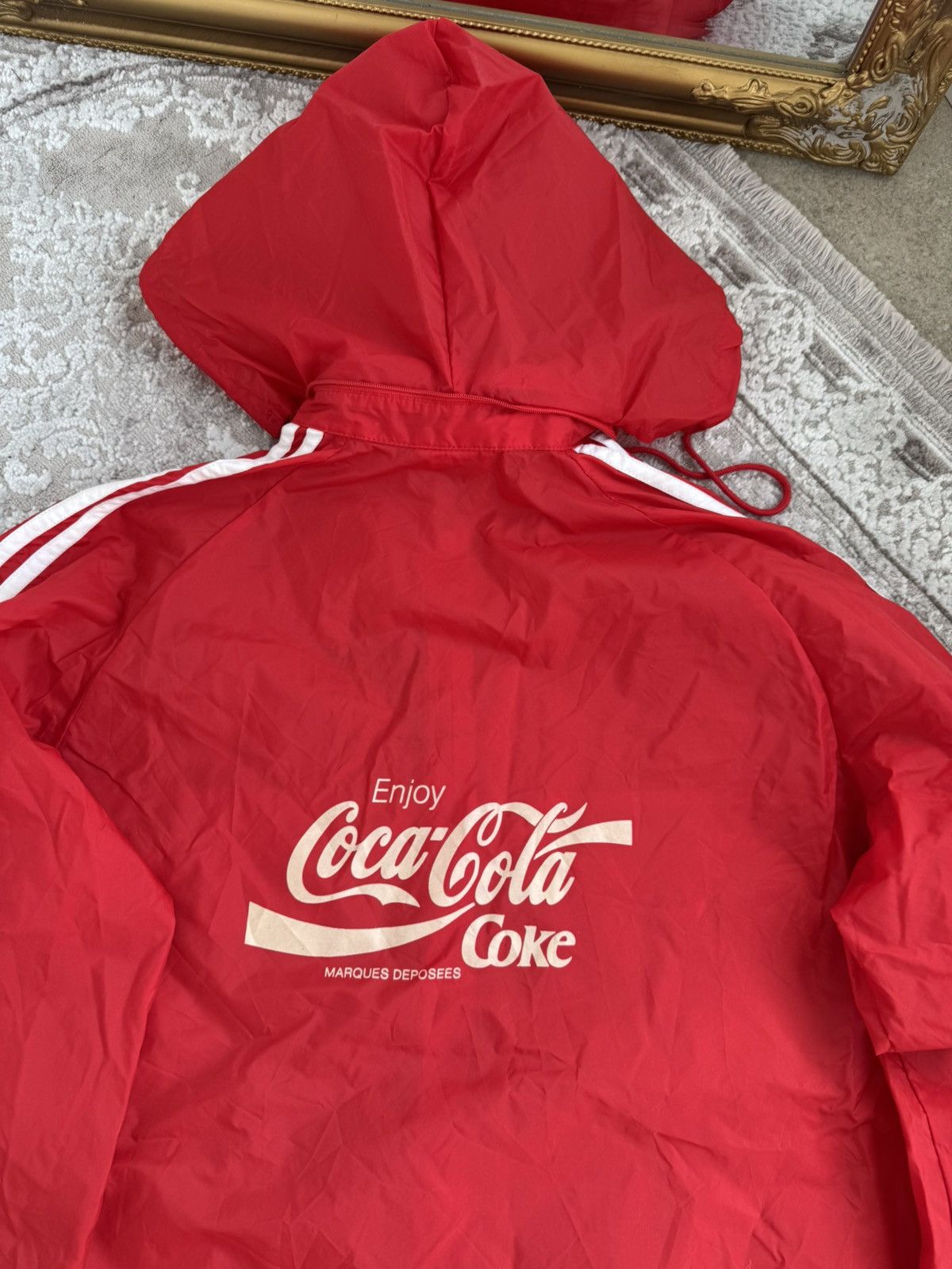 Adidas Adidas Coca Cola vinatge light jacket Size US XL / EU 56 / 4 - 15 Thumbnail