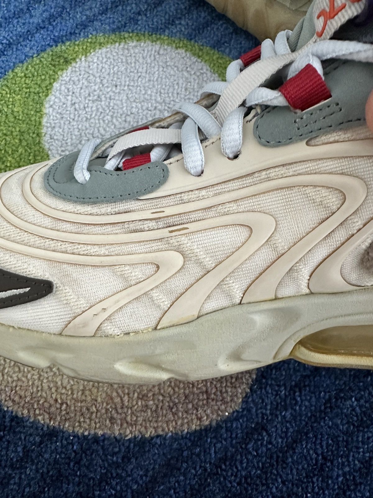 Jordan Brand Nike AirMax 270 React ENG x Travis Scott Cactus Trail Size US 7 / EU 40 - 8 Thumbnail