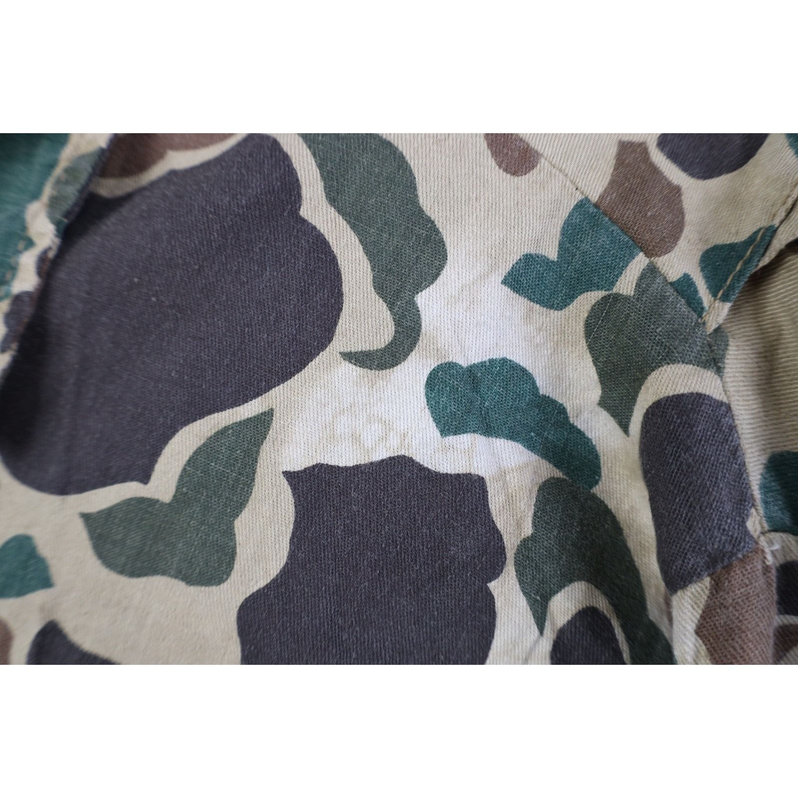 Vintage Vintage 70s Streetwear Frogskin Camouflage Coveralls Size US 38 / EU 54 - 8 Thumbnail