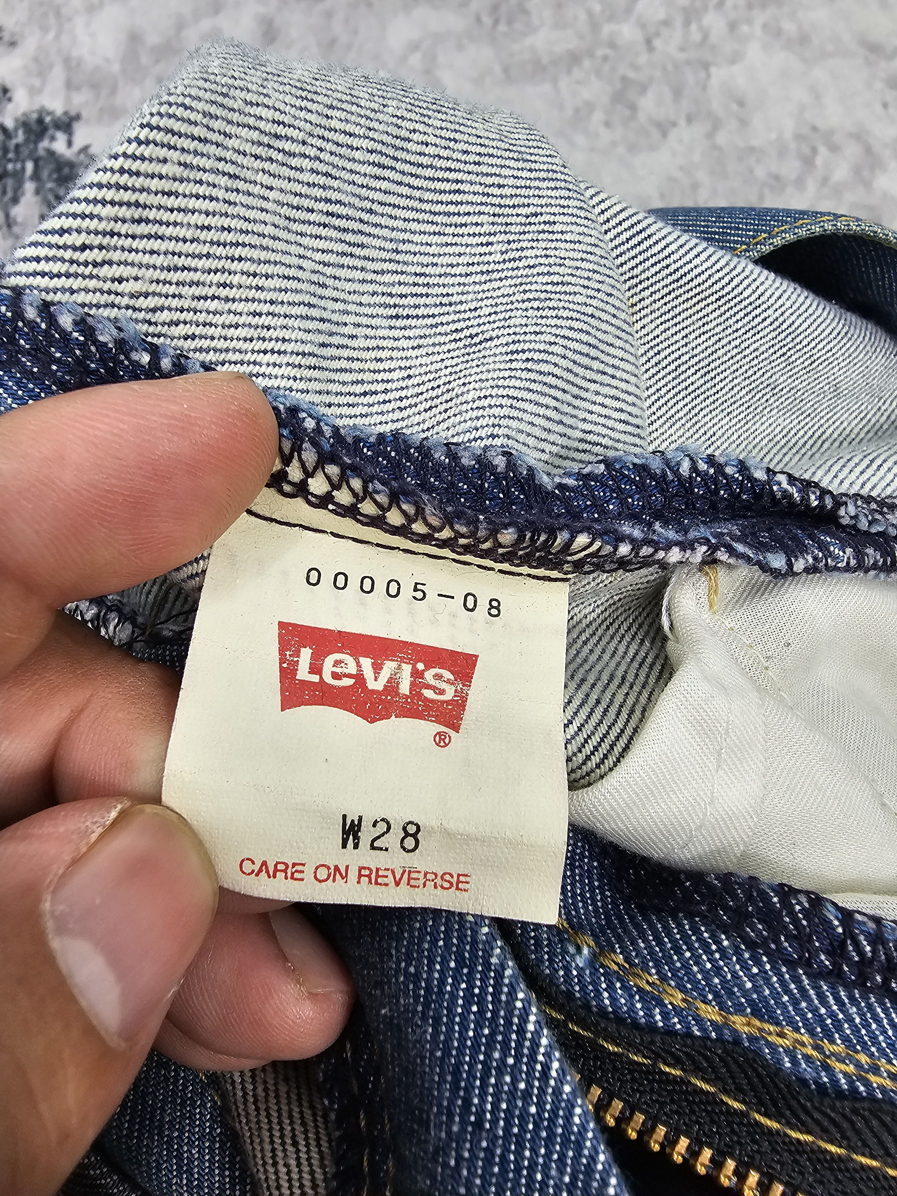 Levi's Vintage Clothing Vintage LEVIS Engineered Regular Fit Twisted Jeans L0585 Size US 27 - 12 Thumbnail