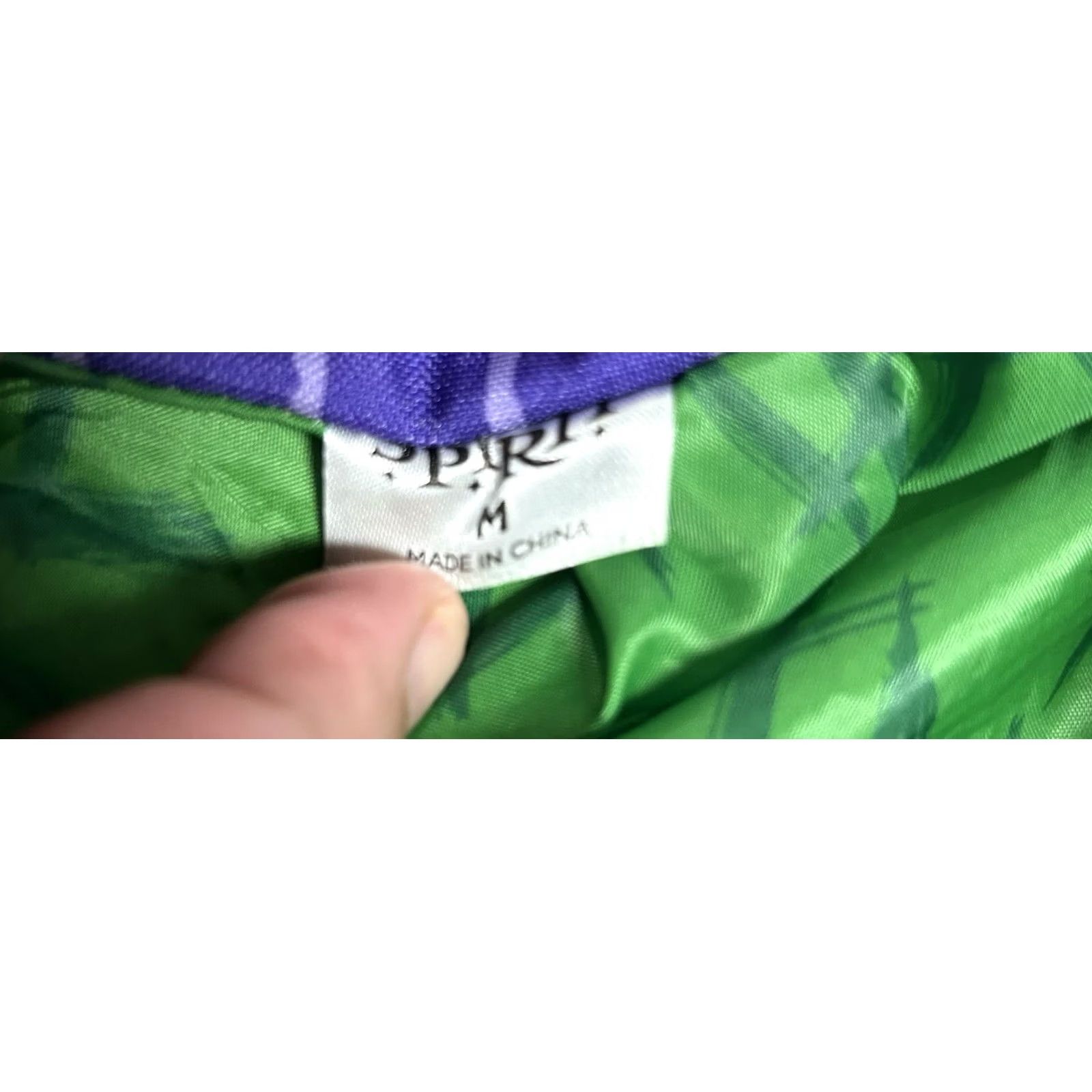 DC Comics Spirit Halloween Joker Costume DC Comics Suit Medium Mens Purple Green Size 40R - 6 Thumbnail