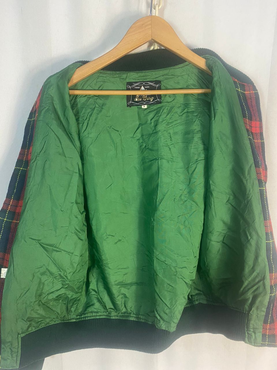 Japanese Brand Vintage ice berg wool zipper jacket Size US S / EU 44-46 / 1 - 8 Thumbnail