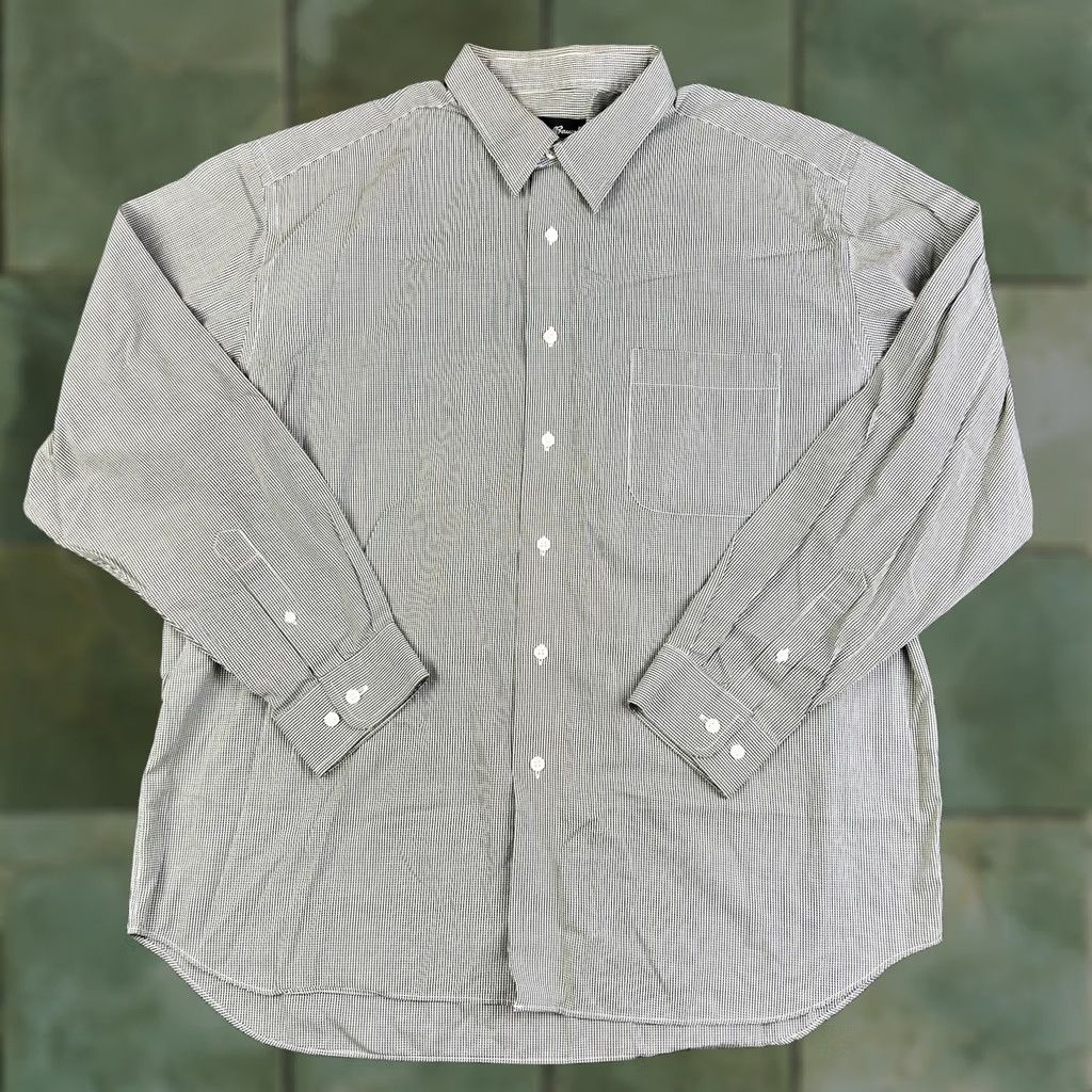 Eddie Bauer Eddie Bauer Button-Up Shirt Green XL Long Sleeve Front Pocket 100% Cotton Mens Size US XL / EU 56 / 4 - 1 Thumbnail