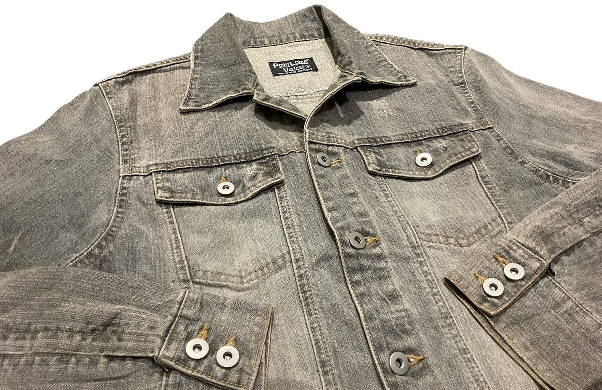 Hysteric Glamour × If Six Was Nine × Japanese Brand 🔥 Japanese Archived Point Loma Vintage Rusty Denim Jacket Size US L / EU 52-54 / 3 - 1 Thumbnail