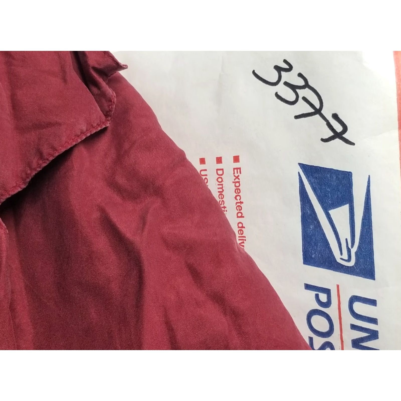 Vintage VTG Bamboo Shirt M Burgundy 100% Silk Oversized Top 1990s Casual *Not adding new info* Size M / US 6-8 / IT 42-44 - 8 Thumbnail