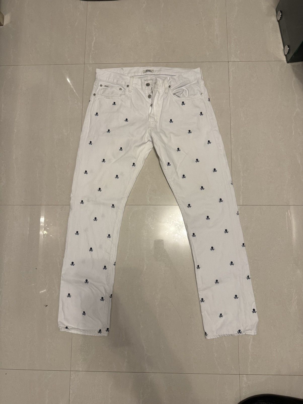 Polo Ralph Lauren Polo Ralph Lauren Skull AOP Jeans Size US 32 / EU 48 - 2 Thumbnail