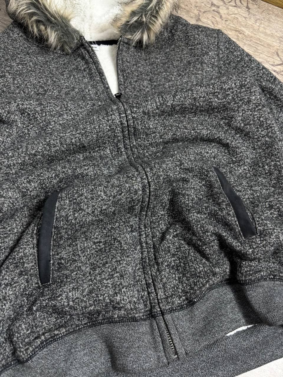 Hysteric Glamour VTG Fur Rick Owens vibe Y2K Japanese Sherp Bomber Hoodie Size US M / EU 48-50 / 2 - 7 Thumbnail