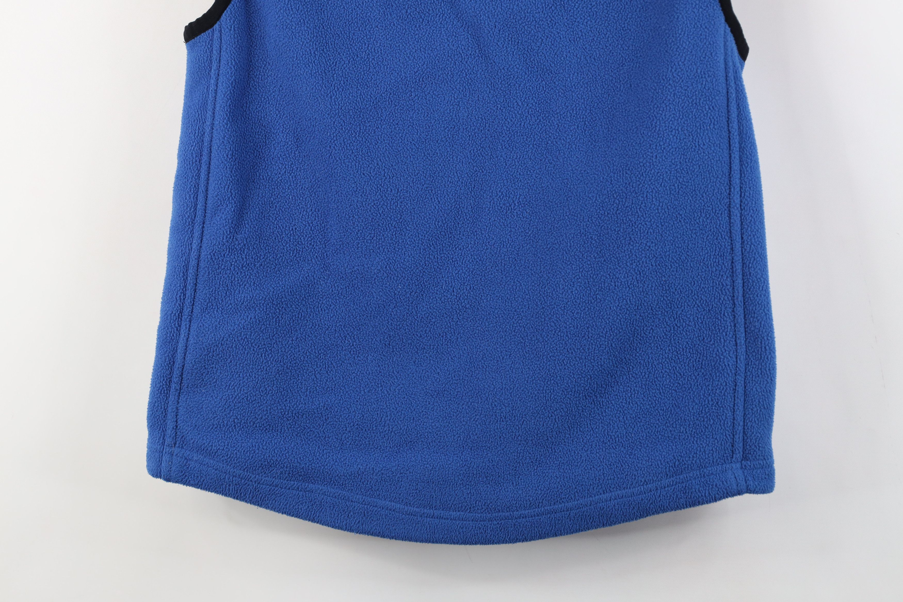 Nike Vintage 90s Nike Scott Mini Swoosh Fleece Vest Jacket Blue Size M / US 6-8 / IT 42-44 - 14 Thumbnail