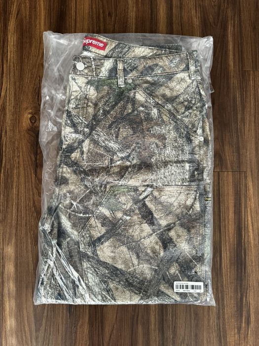 Supreme Moleskin Double Knee Painter Pant 38 Camo FW23 | Grailed