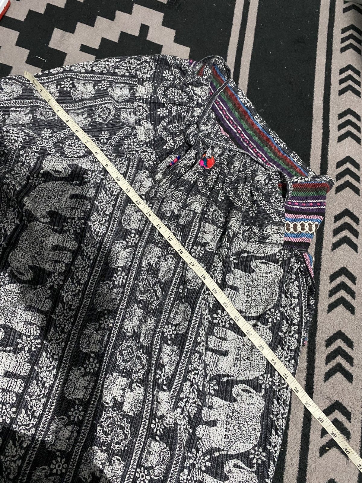 Japanese Brand Vintage japanese harem thailand traditional pants Size US 31 - 11 Thumbnail