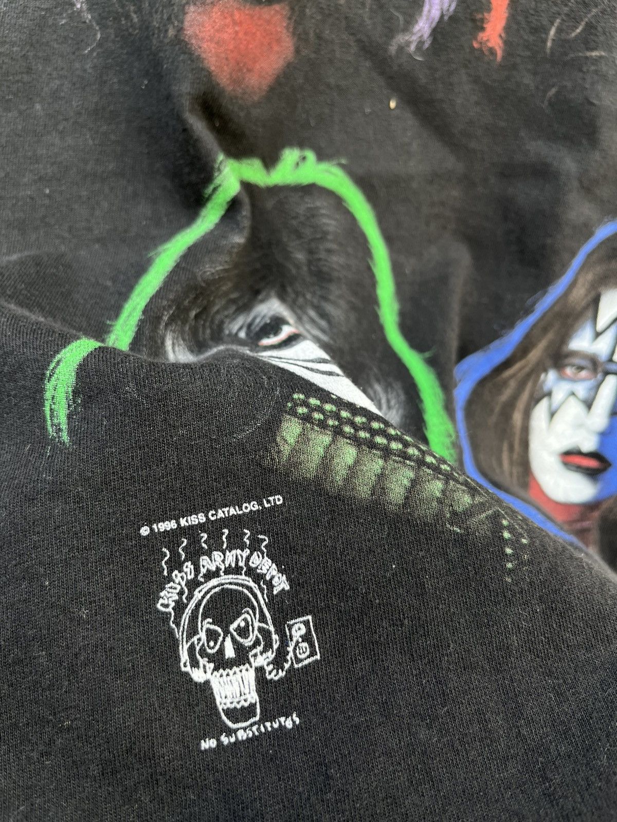 Vintage Vintage 1996 KISS Faces Size US XL / EU 56 / 4 - 3 Thumbnail
