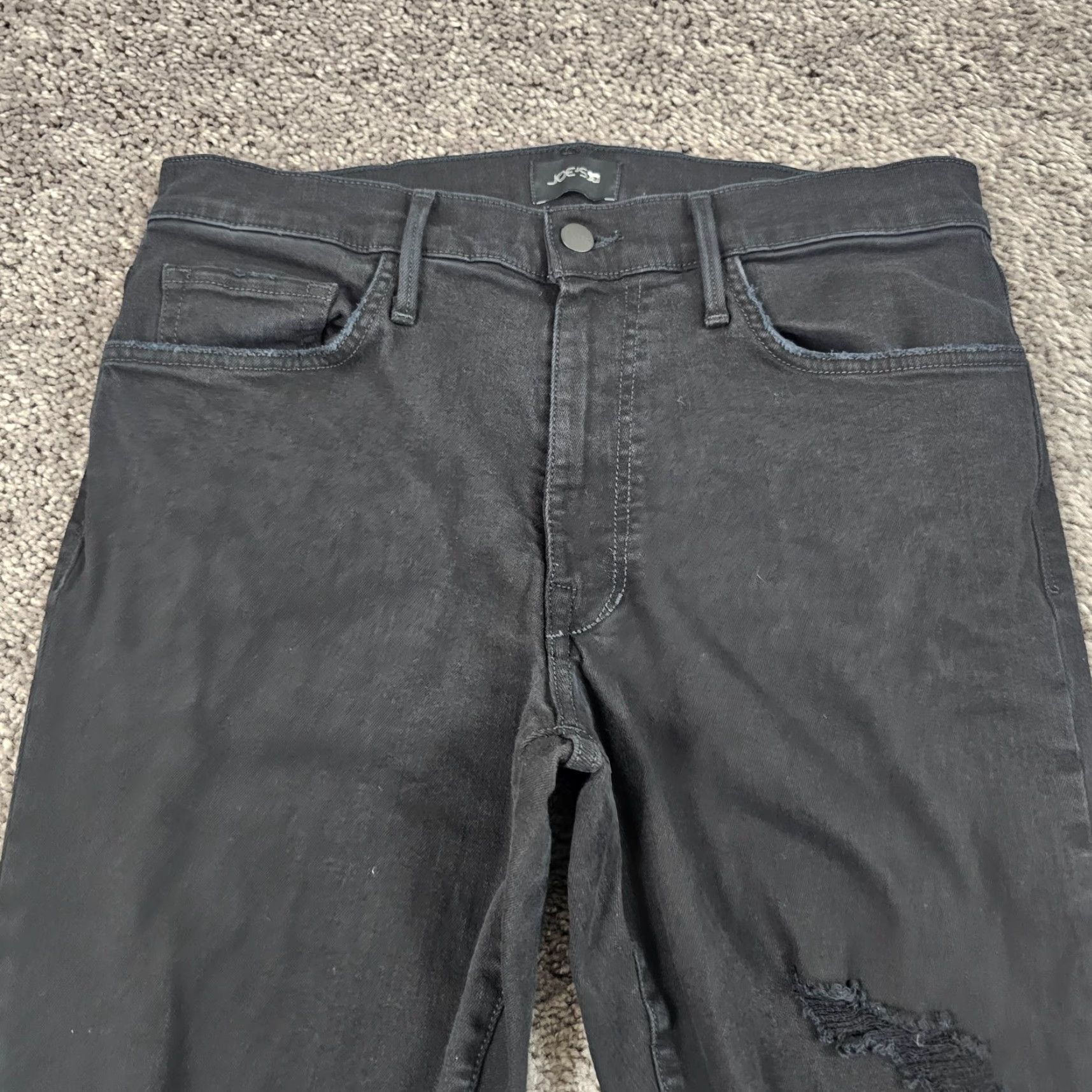 Vintage VINTAGE Joe's Jeans Mens 31 Dark Wash Slim Fit Tapered Denim Stretch Mid Rise Inseam 33 Pants Size US 30 / EU 46 - 3 Thumbnail