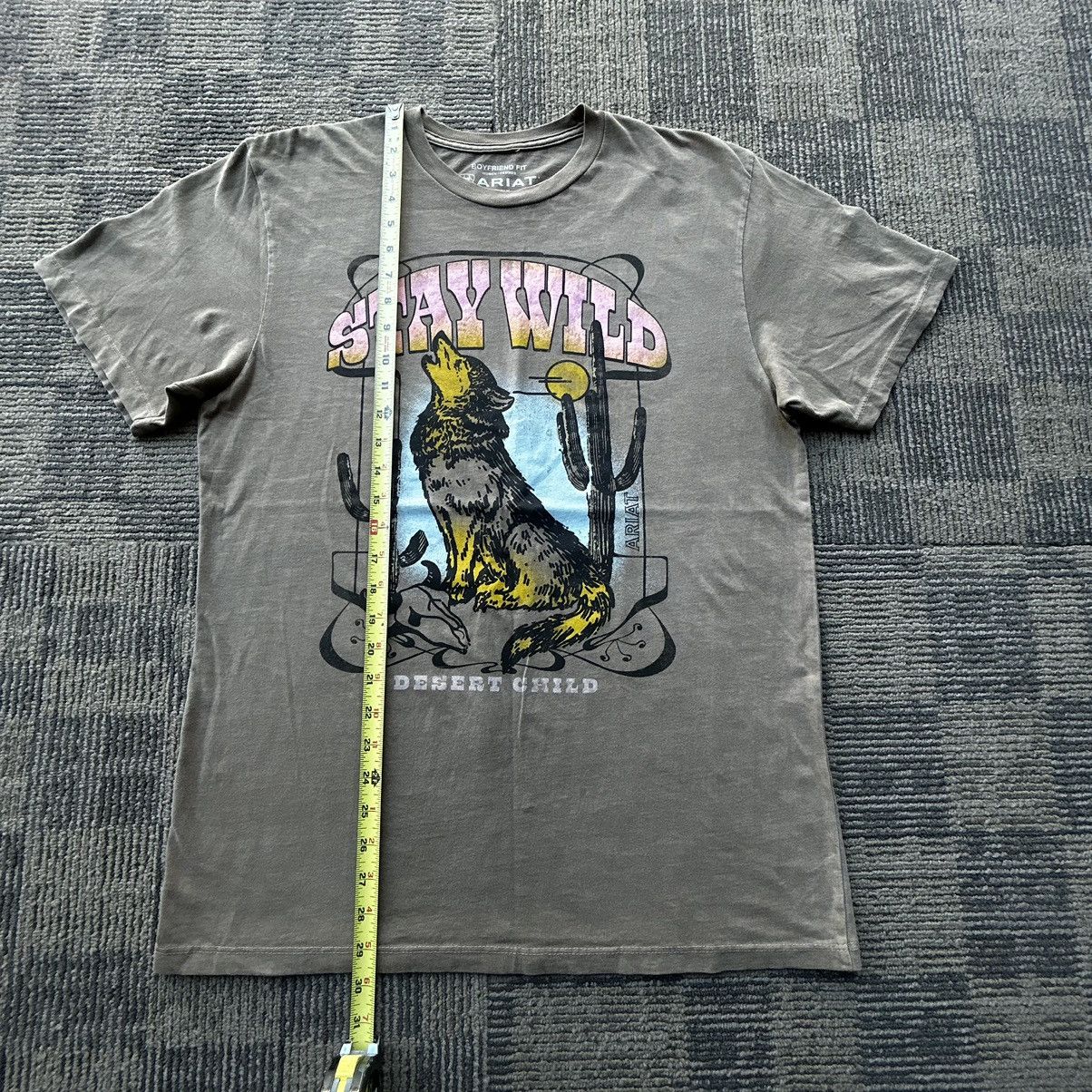 Ariat Ariat Cowboy Western “Stay Wild” Graphic T-shirt Size US M / EU 48-50 / 2 - 4 Thumbnail