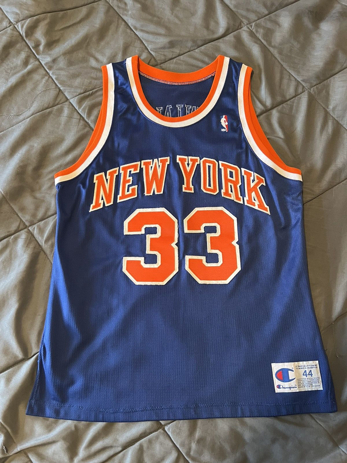 Patrick Ewing authentic champion jersey