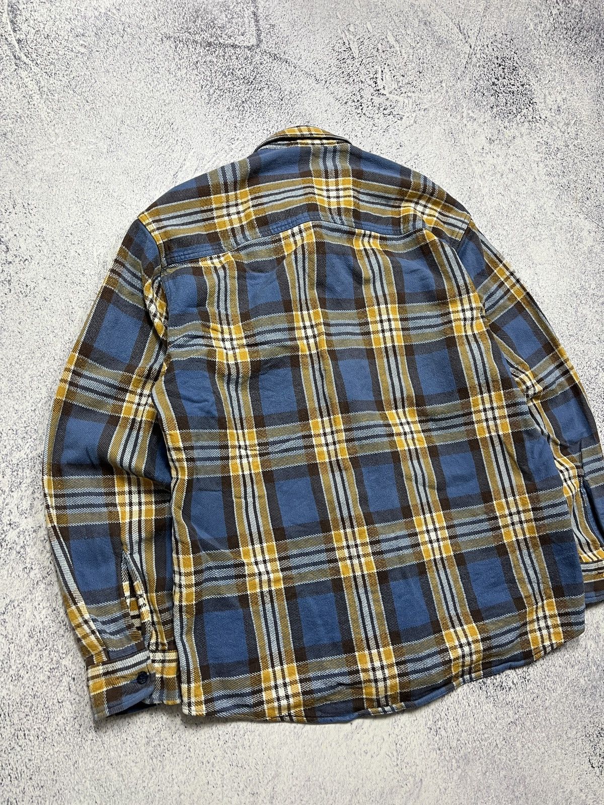Garment Reproduction of Workers × Vintage Vintage Pure Genius 90’s Work Plaid Overshirt Rare Old Money Size US L / EU 52-54 / 3 - 11 Thumbnail