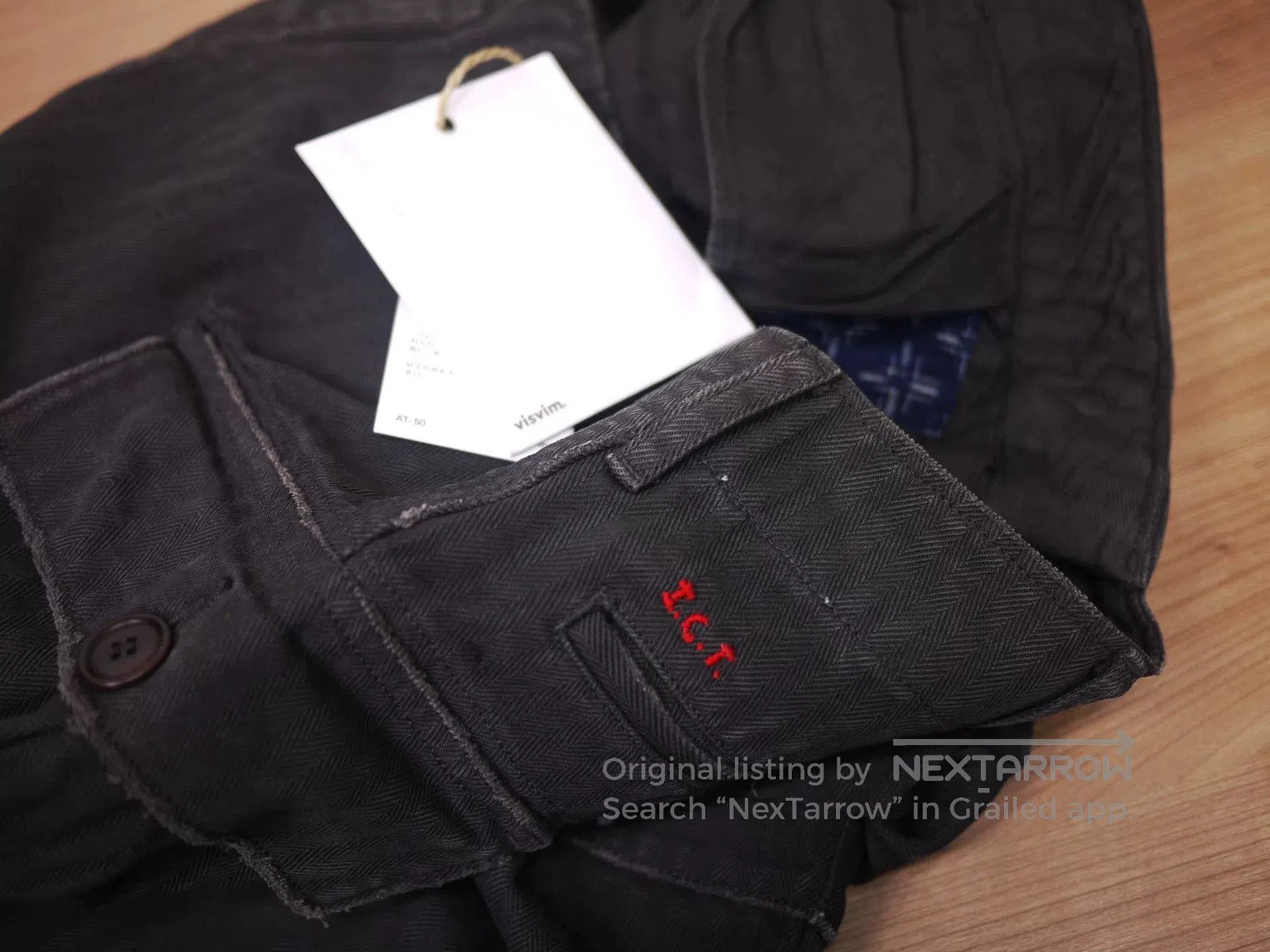 Visvim visvim ict veterans pants charcoal color. Size US 30 / EU 46 - 8 Thumbnail