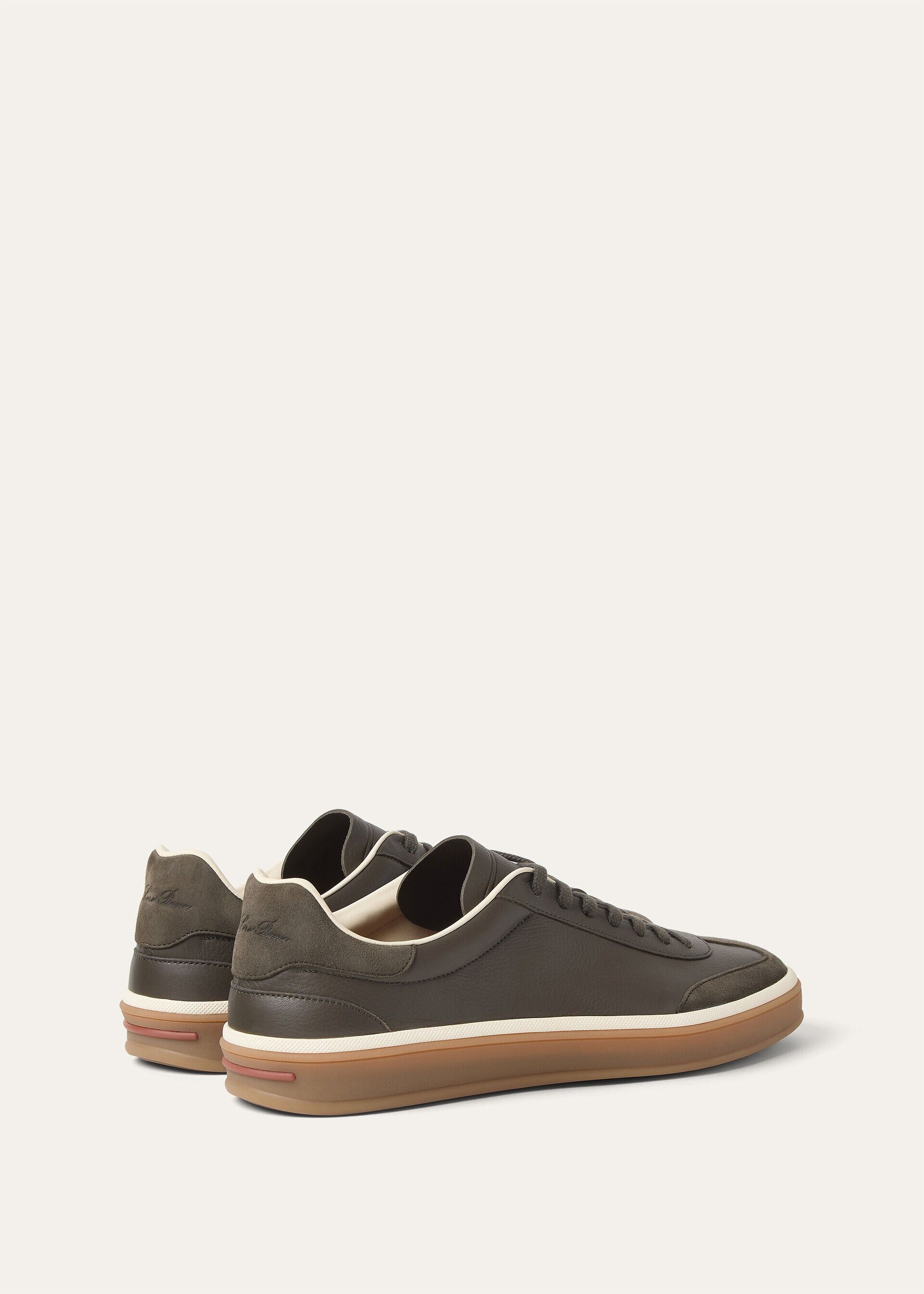 Loro Piana os11x0226 FSM0107 Tennis Walk Low-Top Sneakers Old England Size US 10 / EU 43 - 3 Thumbnail