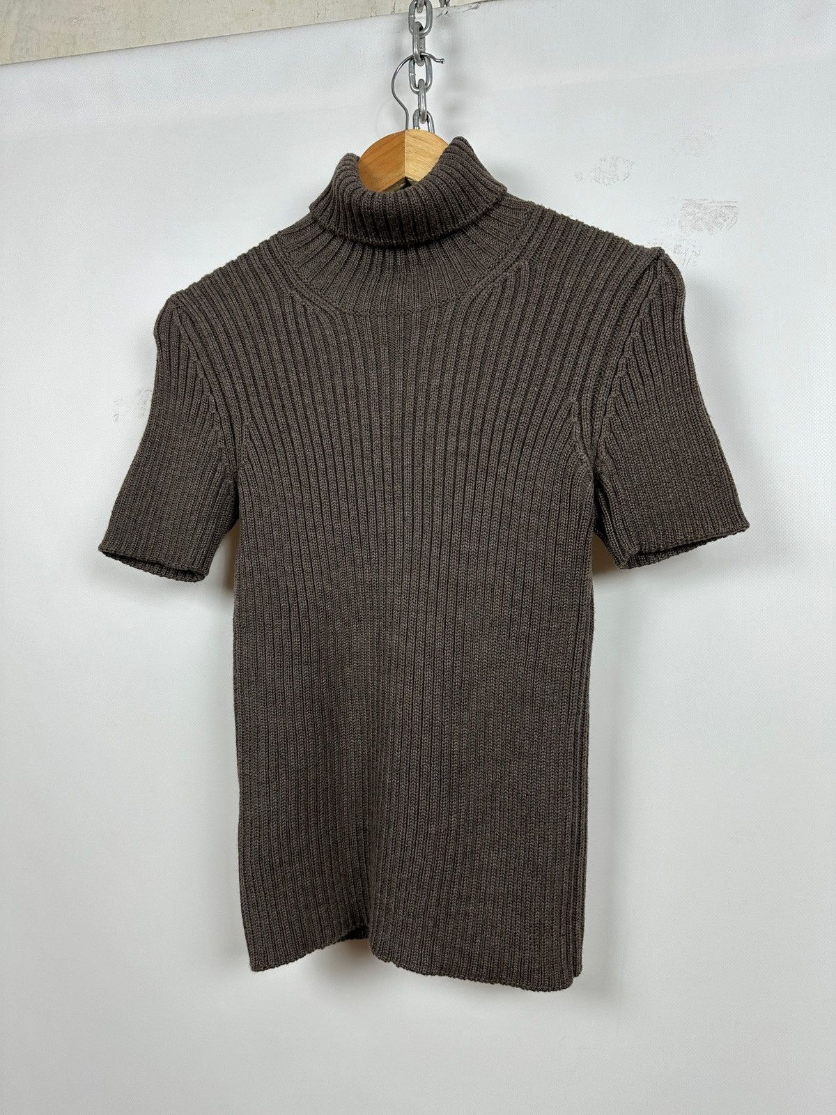 Prada Vintage Prada Sport Wool Knit Short Sleeve Sweater Size M / US 6-8 / IT 42-44 - 3 Thumbnail