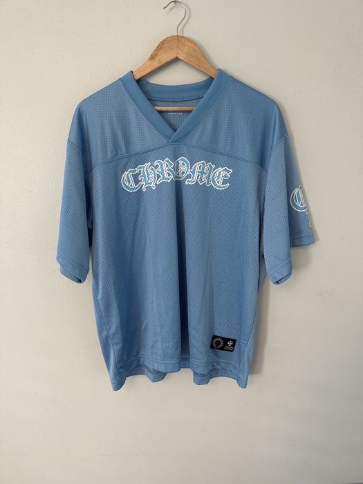 Chrome Hearts Chrome hearts jersey baby blue | Grailed