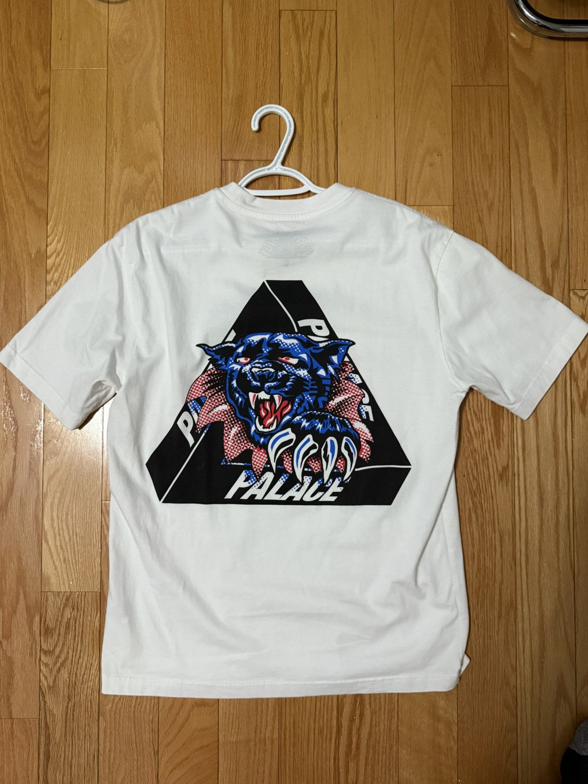 Palace Palace Ripped T-Shirt White Size US M / EU 48-50 / 2 - 2 Thumbnail
