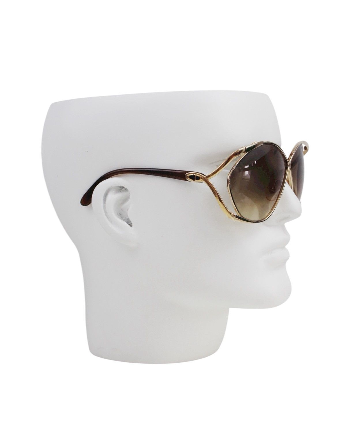 Dior 1980S CHRISTIAN DIOR OPULENT BUTTERFLY OPTYL 2056 SUNGLASSES Size ONE SIZE - 4 Thumbnail