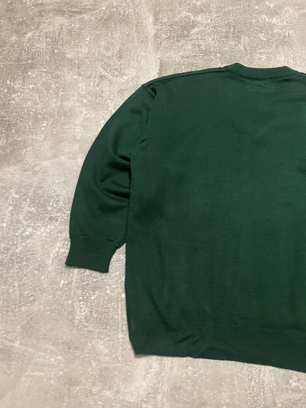 Lacoste Vintage Lacoste Cable Knit Striped Sweater Jumper Size US XXL / EU 58 / 5 - 16 Thumbnail