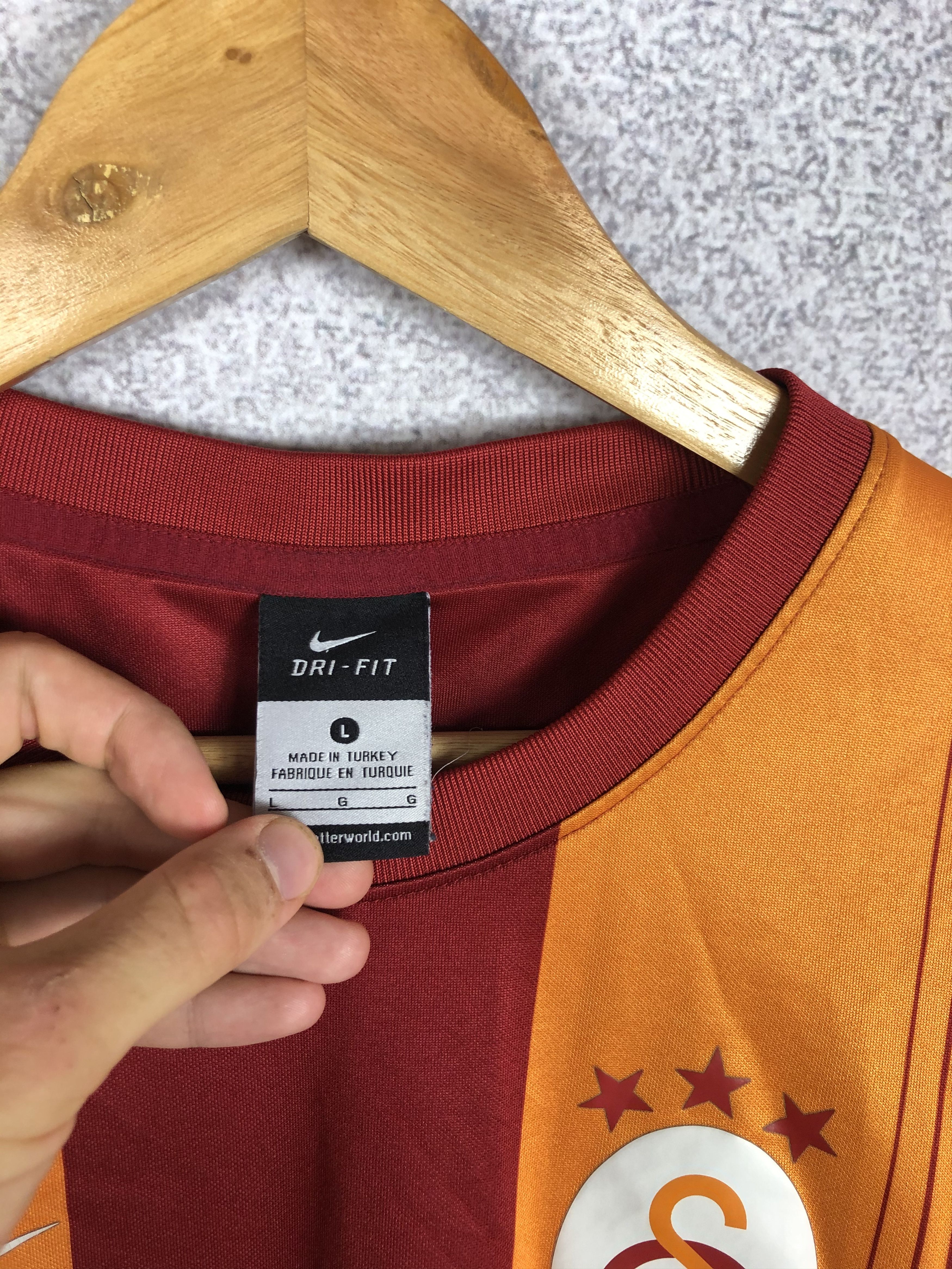 Nike Nike Galatasaray 2014 2015 Home Soccer Jersey Football Shirt Size US L / EU 52-54 / 3 - 4 Thumbnail